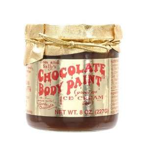  Tom and sallys chocolate body paint   8 oz jar Health 