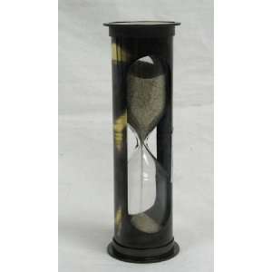   Hourglass   4 Minute Sand Timer with Antique Finish