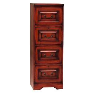   Drawer File Cabinet by Winners Only   Cherry (K141): Office Products