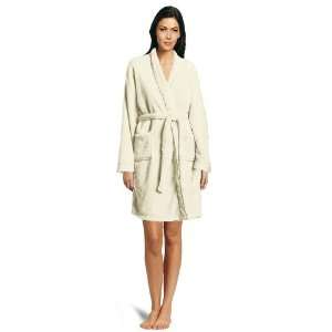 : Cozy Home Collection: Ultra Soft Shawl Bathrobe   Plush Fleece Robe 