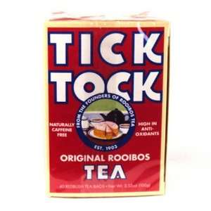 Tick Tock Original Rooibos Teabags 40s 100g  Grocery 