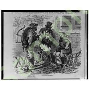    1869 Three African American men discussing politics
