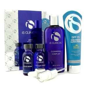 IS Clinical Acne Kit System Cleansing Complex + Active Serum + Hydra 