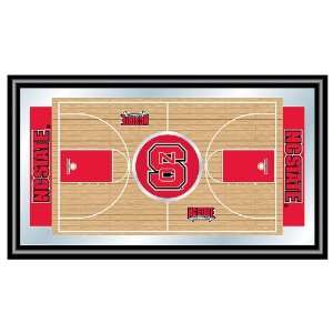  North Carolina State Basketball Framed Full Court Mirror: Everything