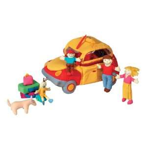  Pint Size Productions Family Car Playset: Toys & Games