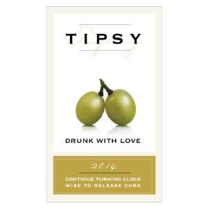  Tipsy Rectangular Sticker Toys & Games