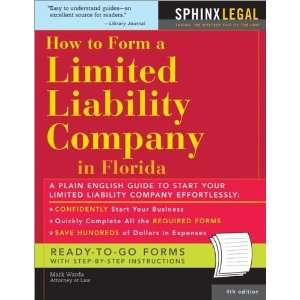   Company in Florida, 4E [Paperback]: Mark Warda Attorney at Law: Books