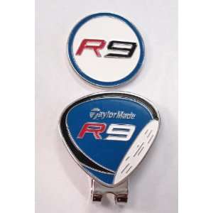  TaylorMade R9 Blue Golf Ball Marker & Hat Clip: Everything 