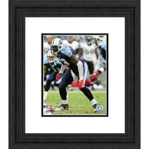 Framed Keith Bulluck Tennessee Titans Photograph  Sports 