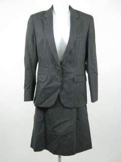 VINT BARRISTER COLLECTION Grey Pinstripe Skirt Suit 10  
