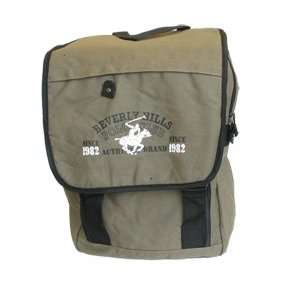 Beverly Hills Polo Club 6005 Backpack   Taupe / Black