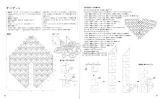 Advanced Domino Knitting Japanese Bag Shawl Pattern BK  