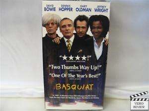 Basquiat VHS Jeffrey Wright, David Bowie, Dennis Hopper 786936025552 