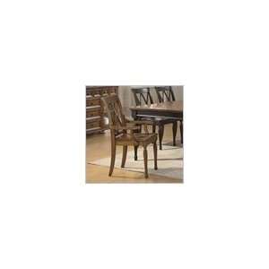    Riverside Furniture Delcastle Dining Arm Chair: Home & Kitchen