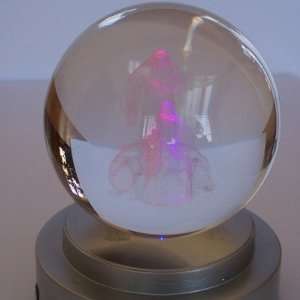  Nativity Scene crystal optical glass   Sphere (8.5 cm OR 3 