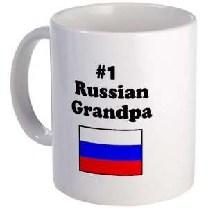  1 Russian Grandpa Family Mug by  Kitchen 