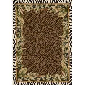   4559C/11000 Signature Jungle Safari Emerald Rug Furniture & Decor