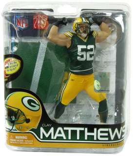   NFL Series 28 Figure Clay Matthews Green Bay Packers *New*  