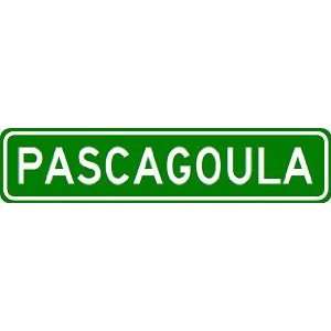  PASCAGOULA City Limit Sign   High Quality Aluminum Sports 