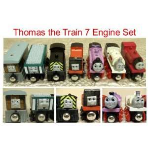  Thomas the Train Learning Curve Wooden Train Set of 7 
