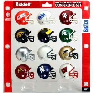 Big Ten Conference Traditional Pocket Pro NCAA Conference Set by 