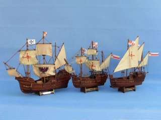 Pinta 12 Wooden Model Ship Christopher Columbus  