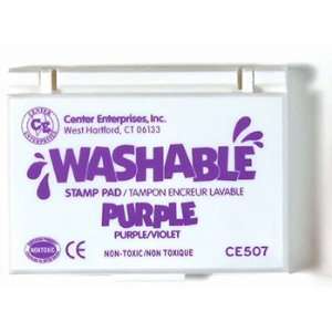  14 Pack CENTER ENTERPRISES INC. STAMP PAD WASHABLE PURPLE 