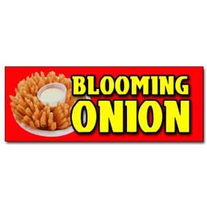   ONION DECAL sticker onions fried fry batter big large 