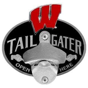  Wisconsin Badgers NCAA Tailgater Bottle Opener Hitch Cover 