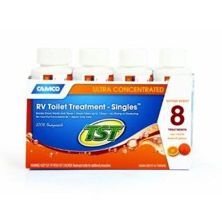 Camco 41191 TST Orange Singles Toilet Chemical   4 oz (Pack of 8)