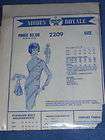 RARE MODES ROYALE #2209 LADIES WIGGLE DRESS PATTERN 18