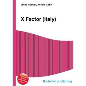  X Factor (Italy) Ronald Cohn Jesse Russell Books