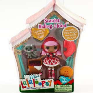 Mini LALALOOPSY Scarlet Riding Hood Collectible Doll Stage Pixie May 