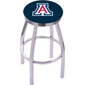 University of Arizona Wildcats HBS Steel Stool with Flat Ring Logo 