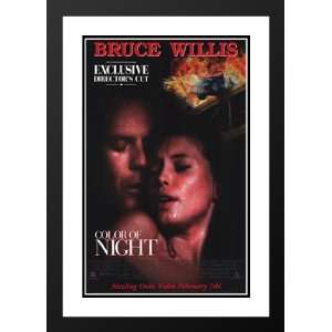  Color of Night 32x45 Framed and Double Matted Movie Poster 