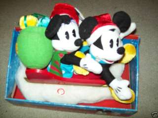 Mickey and Minnie Sleigh Ride Musical New  
