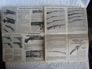 Vtg Sporting Goods Catalog Fishing Hunting Prices Gifts  