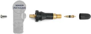 TPMS Compatible Rubber Snap In Valve includes Sensor Retaining Screw 