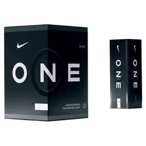 NEW Nike ONE Black Golf Ball Box of 12 