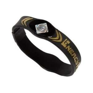   Performance Golf 857019002798 XL Energy Force Wristband in Black Gold