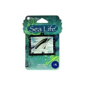   Sea Life Metal Epoxy Dolphin Black Gloss Arts, Crafts & Sewing
