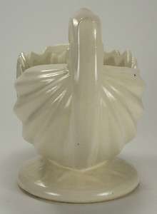 McCoy Swan Planter Vintage Art Pottery Mid Century Modern Ceramic 