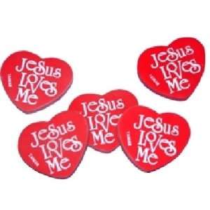  Eraser Jesus Heart Case Pack 324 