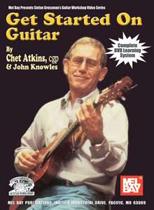 GET STARTED ON GUITAR CHET ATKINS SONG BOOK + DVD SET NEW  
