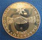 ORDER OF MALTA 2 Tari 1968 Proof FAO