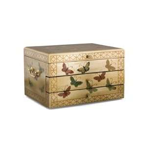  Gold Butterfly Flatware Chest
