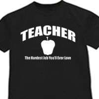Teacher hardest job youll ever love Teaching T shirt  
