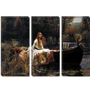  The Lady of Shalott by John William Waterhouse Canvas Painting 