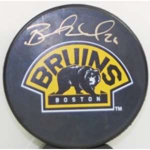 Blake Wheeler Autographed 3rd Logo Puck   Autographed NHL Pucks