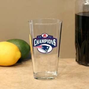  New England Patriots 2011 AFC Champions 17oz. Mixing Glass 